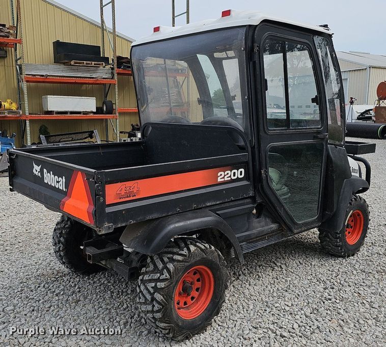 image for item MD9852 2007 Bobcat 2200  utility vehicle