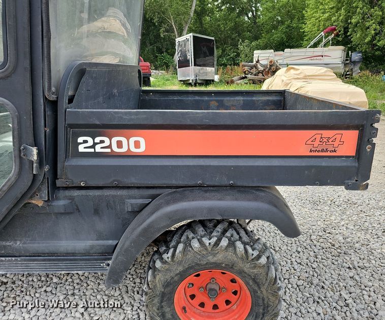 image for item MD9852 2007 Bobcat 2200  utility vehicle