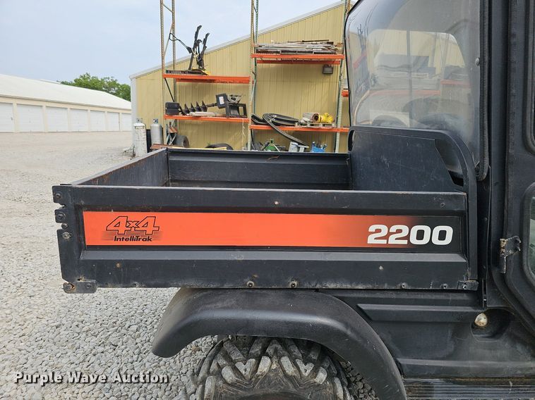 image for item MD9852 2007 Bobcat 2200  utility vehicle