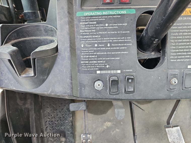 image for item MD9852 2007 Bobcat 2200  utility vehicle