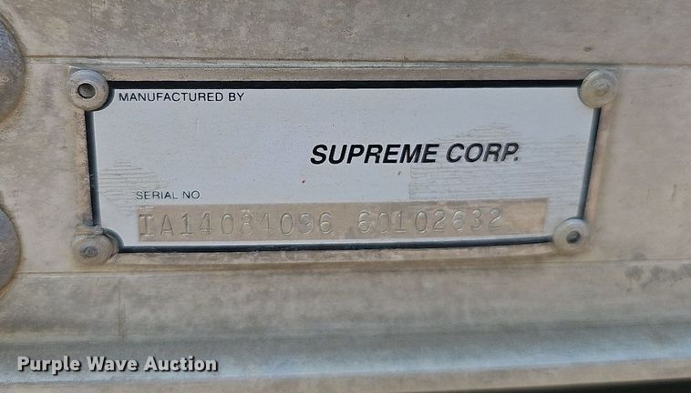 image for item MD9871 2006 Chevrolet Express G3500  box truck