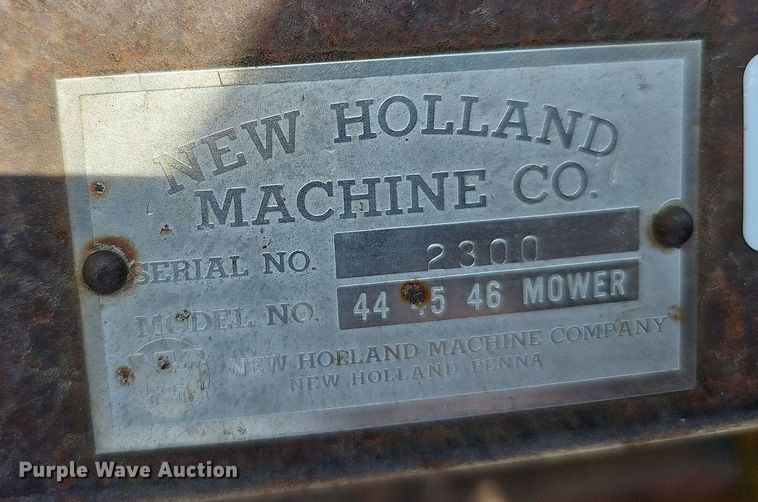 image for item MD9889 New Holland  sickle mower