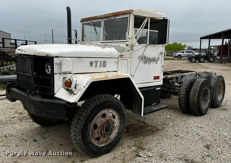 image for item MF9855 1968 Kaiser Jeep M35A2  truck cab and chassis