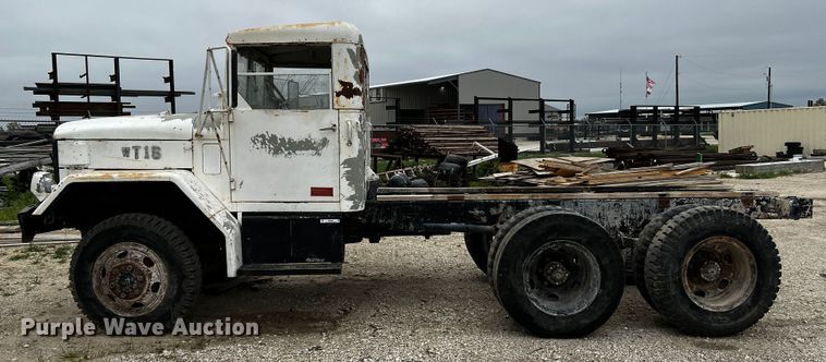 image for item MF9855 1968 Kaiser Jeep M35A2  truck cab and chassis