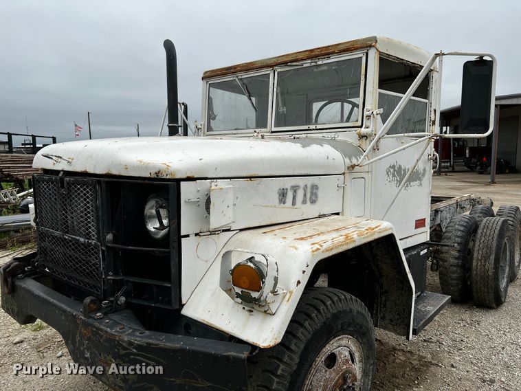 image for item MF9855 1968 Kaiser Jeep M35A2  truck cab and chassis