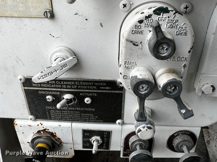 image for item MF9855 1968 Kaiser Jeep M35A2  truck cab and chassis