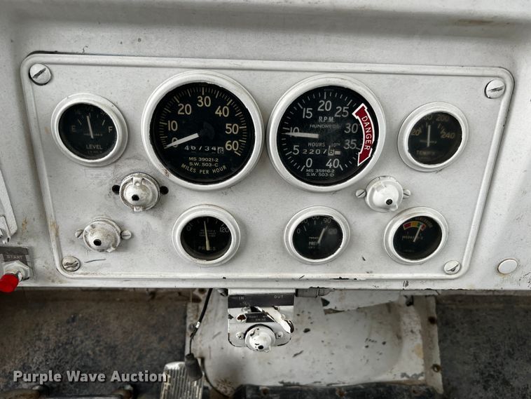 image for item MF9855 1968 Kaiser Jeep M35A2  truck cab and chassis