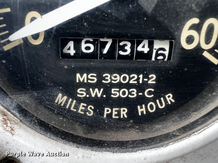 image for item MF9855 1968 Kaiser Jeep M35A2  truck cab and chassis