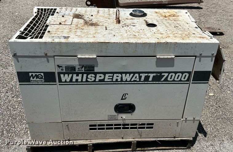 image for item MG9029 Multiquip Whisperwatt DA-7000SSA  generator