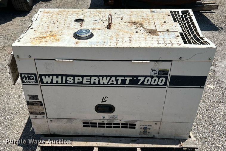 image for item MG9029 Multiquip Whisperwatt DA-7000SSA  generator