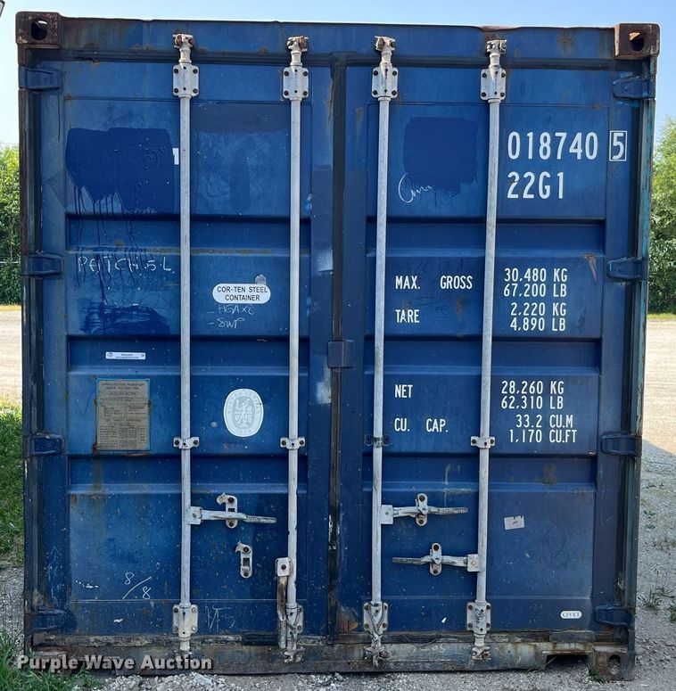 image for item MG9309 2008 Civet CIVET-1CC-CP-01A  shipping container