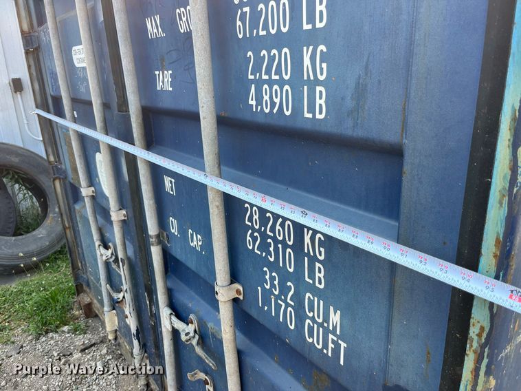 image for item MG9309 2008 Civet CIVET-1CC-CP-01A  shipping container