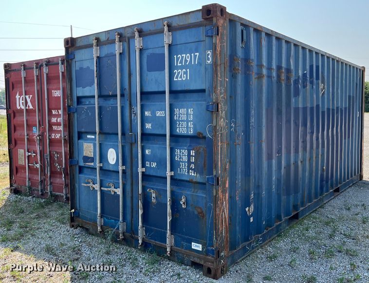 image for item MG9311 2007 CIMC NOC2-28-02A  shipping container