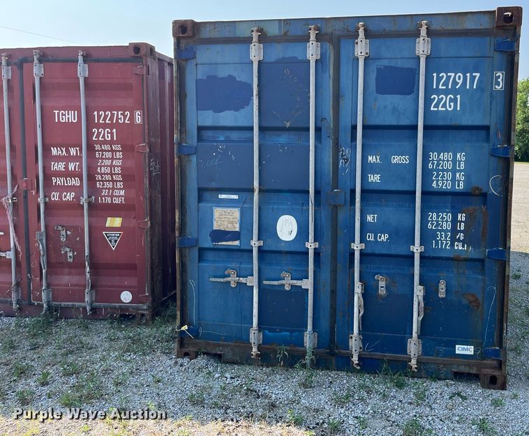 image for item MG9311 2007 CIMC NOC2-28-02A  shipping container