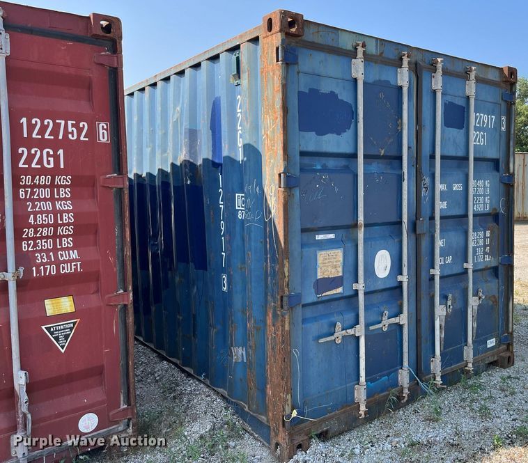 image for item MG9311 2007 CIMC NOC2-28-02A  shipping container
