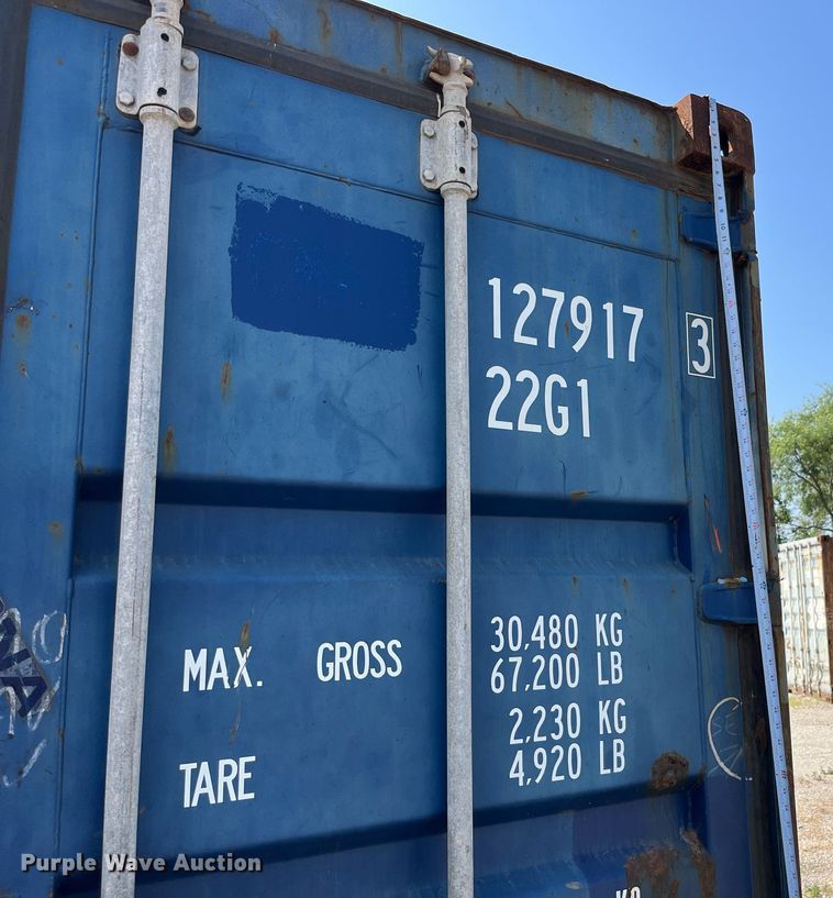 image for item MG9311 2007 CIMC NOC2-28-02A  shipping container