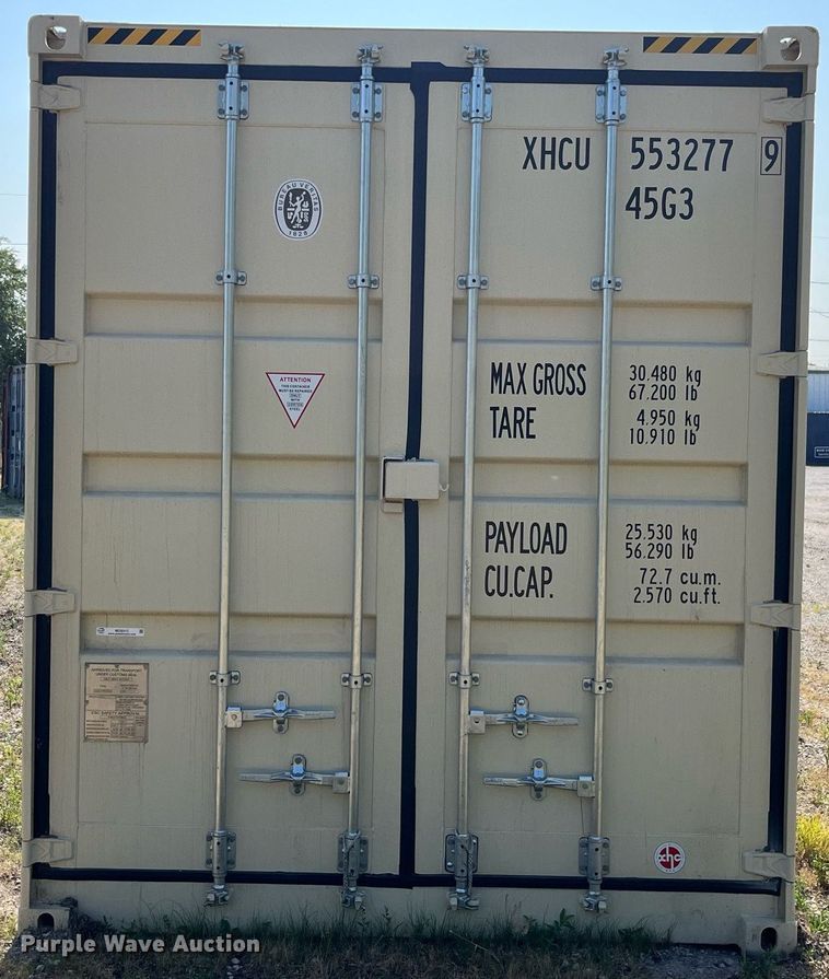 image for item MG9312 2023 Jiashan Xinhuachang International Containers Co CX22-41HCSO02  shipping container