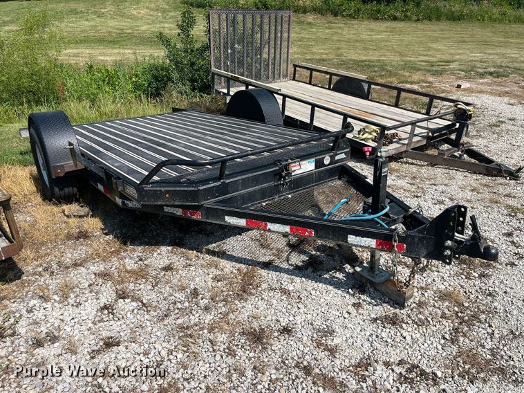 image for item MG9324 2016 PJ Trailer  tilt deck utility trailer