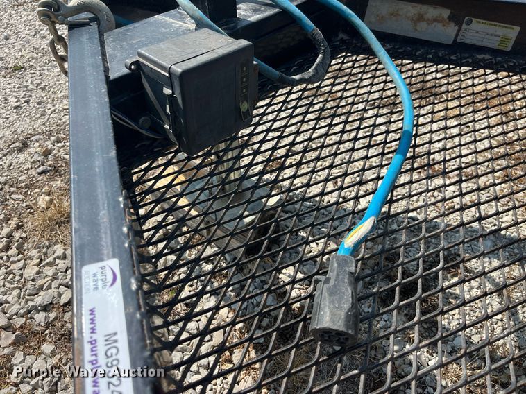 image for item MG9324 2016 PJ Trailer  tilt deck utility trailer