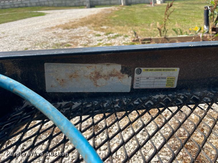 image for item MG9324 2016 PJ Trailer  tilt deck utility trailer