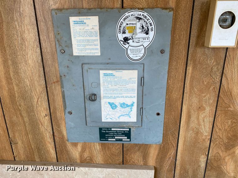 image for item MG9954 1989 Scotsman Group, Inc.  jobsite trailer