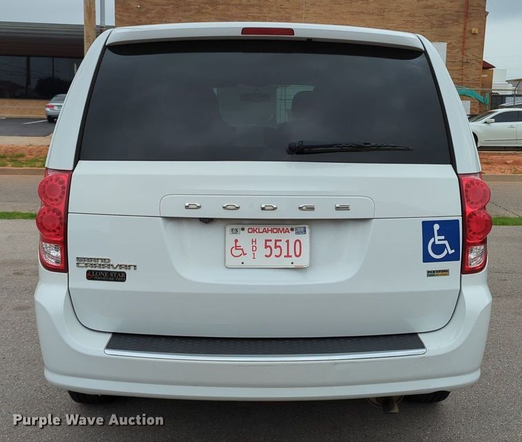 image for item MO9015 2017 Dodge Grand Caravan  handicap accessible van