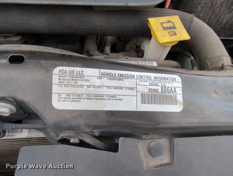 image for item MO9015 2017 Dodge Grand Caravan  handicap accessible van