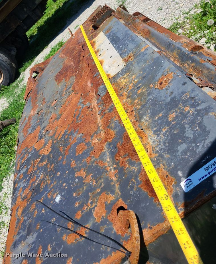 image for item MO9879 Case  74"W skid steer sweeper