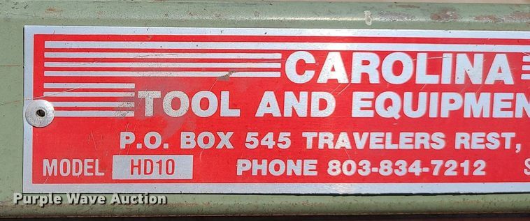 image for item MO9890 Carolina HD10  bandsaw