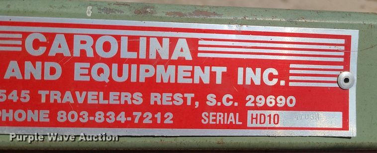 image for item MO9890 Carolina HD10  bandsaw