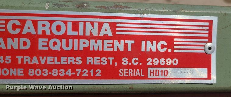 image for item MO9890 Carolina HD10  bandsaw