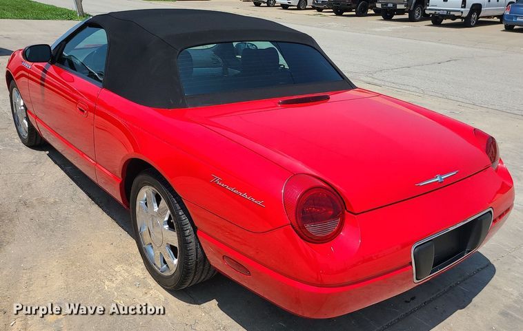 image for item MO9895 2002 Ford Thunderbird  convertible