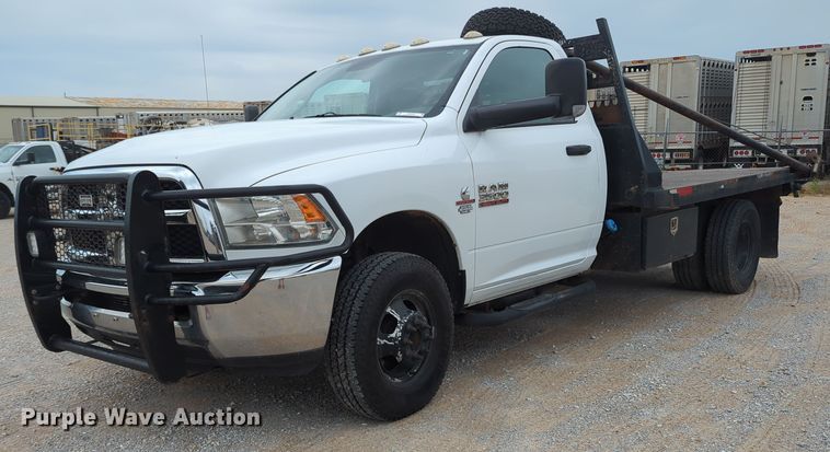 image for item MY9330 2015 Dodge Ram 3500  winch pickup truck