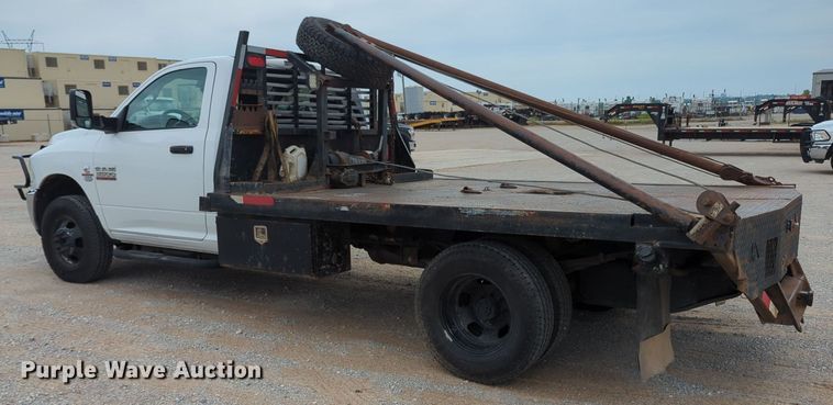 image for item MY9330 2015 Dodge Ram 3500  winch pickup truck