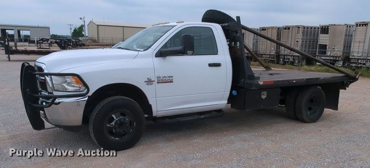 image for item MY9330 2015 Dodge Ram 3500  winch pickup truck