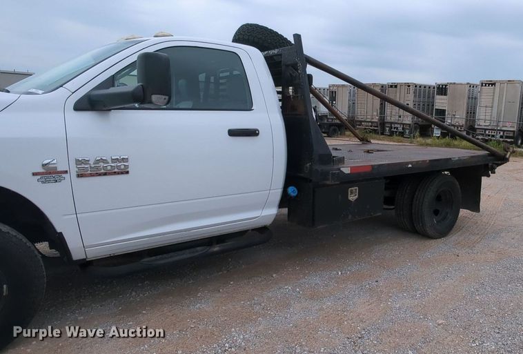 image for item MY9330 2015 Dodge Ram 3500  winch pickup truck