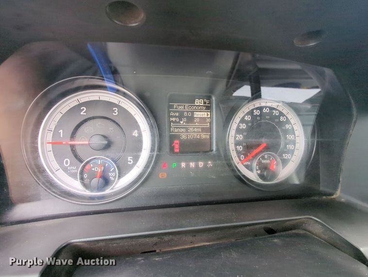 image for item MY9330 2015 Dodge Ram 3500  winch pickup truck