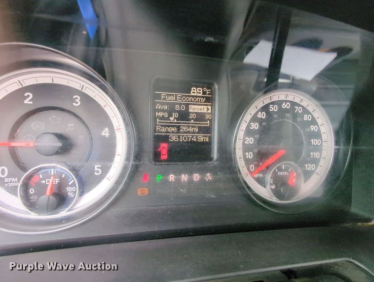 image for item MY9330 2015 Dodge Ram 3500  winch pickup truck