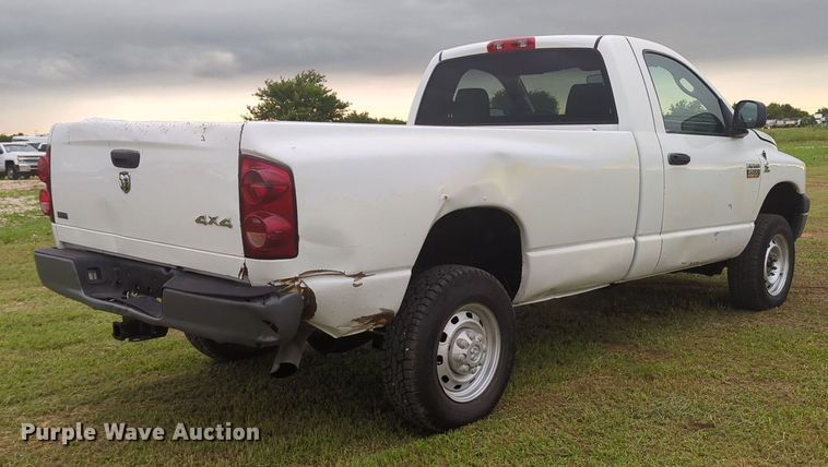 image for item MY9376 2008 Dodge Ram 2500  pickup truck