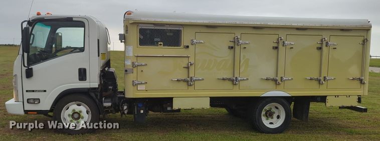 image for item MY9377 2015 Isuzu NPR  refrigerated delivery truck