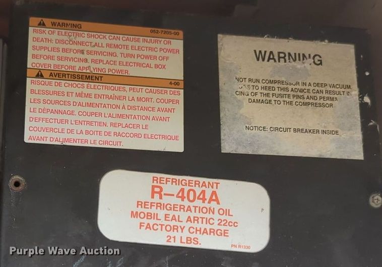 image for item MY9377 2015 Isuzu NPR  refrigerated delivery truck