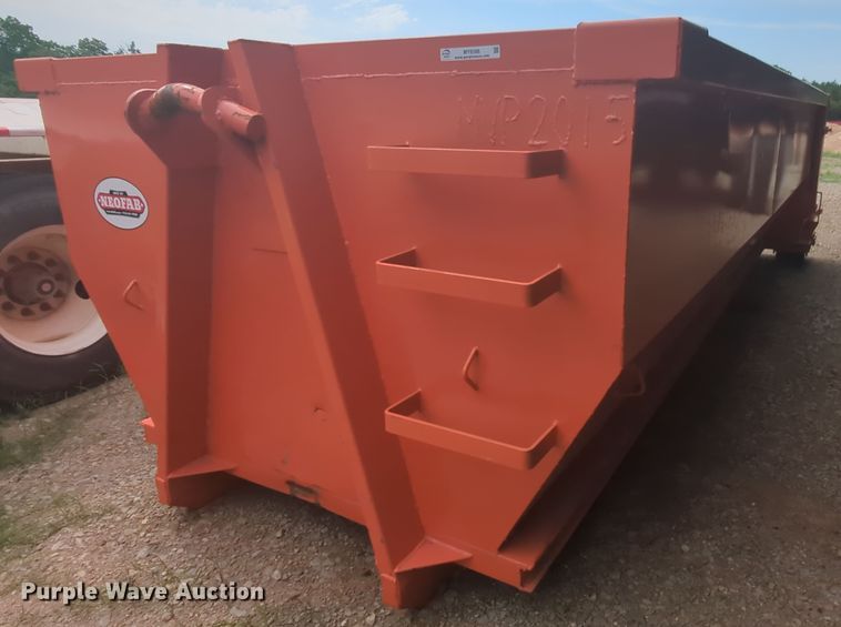 image for item MY9396 Neofab  roll-off dumpster