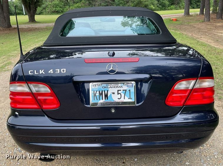 image for item NB9048 2003 Mercedes Benz CLK 430  convertible