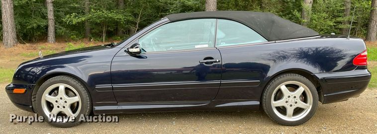image for item NB9048 2003 Mercedes Benz CLK 430  convertible