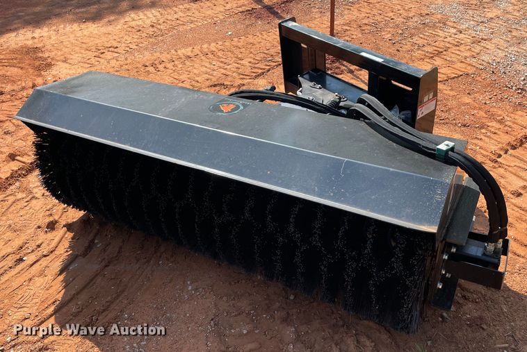 image for item NB9064 Wolverine  skid steer sweeper