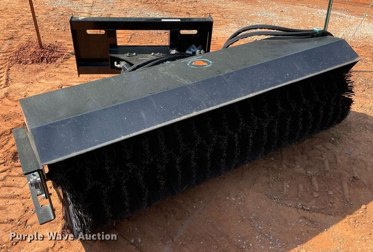 image for item NB9064 Wolverine  skid steer sweeper