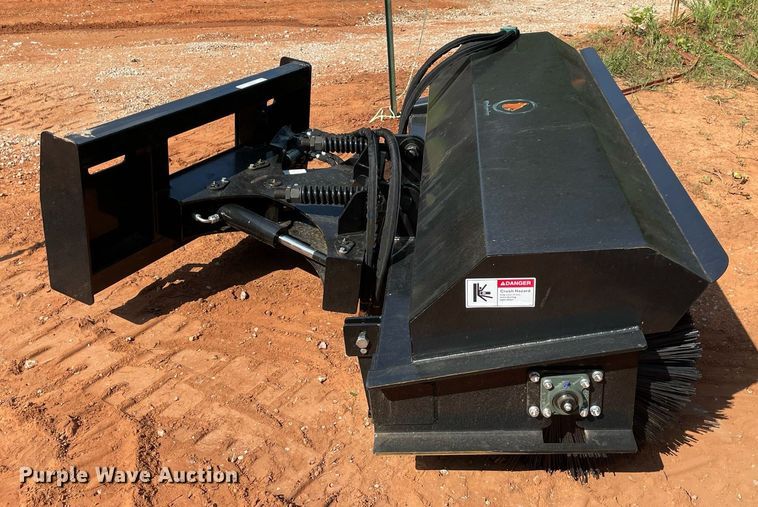 image for item NB9064 Wolverine  skid steer sweeper