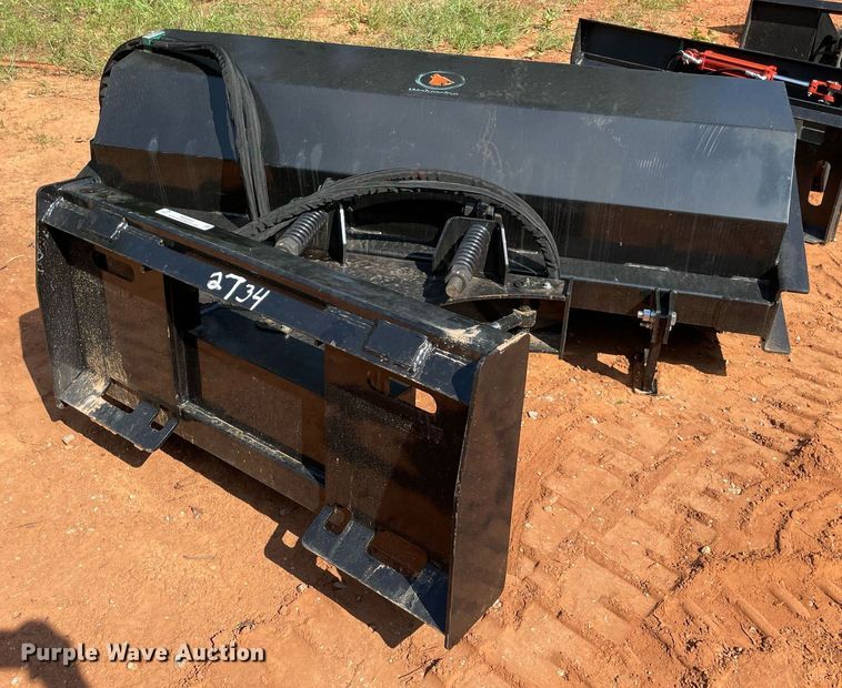 image for item NB9064 Wolverine  skid steer sweeper