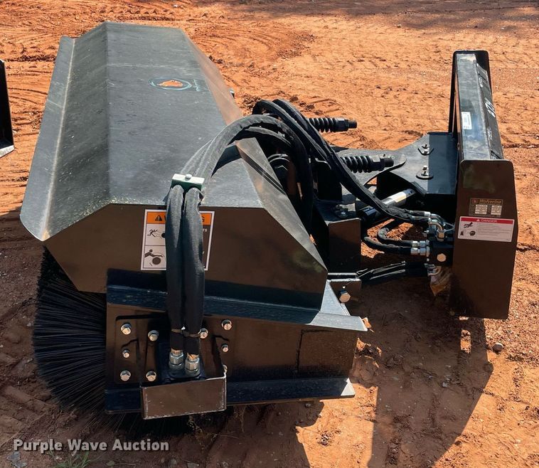 image for item NB9064 Wolverine  skid steer sweeper