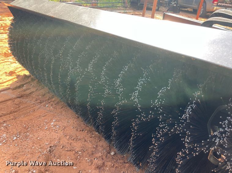 image for item NB9064 Wolverine  skid steer sweeper